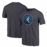 Men's Minnesota Timberwolves Fanatics Gray T-Shirt FengYun,baseball caps,new era cap wholesale,wholesale hats
